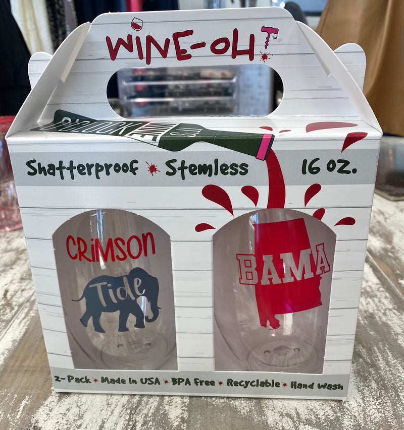 Shatterproof Wine Glasses- 2 pack