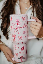 Bride Red Drawings Drink 38 oz. Tumbler-Katydid-Sissy Boutique