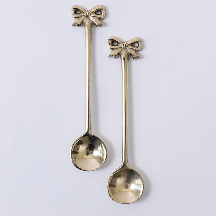 Mary Square Bows Dip Spoon Set-Sissy Boutique-Sissy Boutique