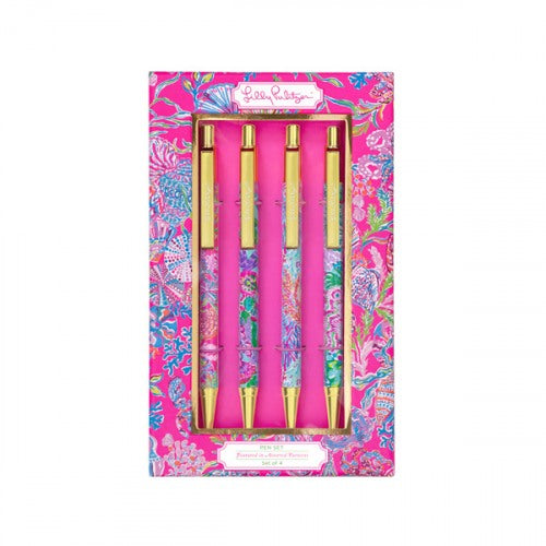 LILLY PULITZER INK PEN SET-Sissy Boutique