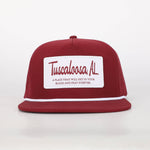 TUSCALOOSA, AL ROPE HAT WITH PATCH-Happy By Rachel, LLC