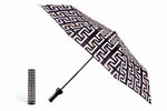 GEOMETRIC BLACK BOTTLE UMBRELLA-Vinrella