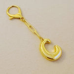 Whimsy Balloon Letter Initial Bag Charm/Key Chain-Ellison+Young 