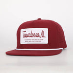 TUSCALOOSA, AL ROPE HAT WITH PATCH-Happy By Rachel, LLC