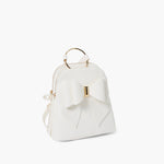 WHITE JASMINE BOW BACKPACK HANDBAG-Like Dreams