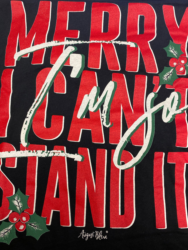 Im So Merry I Cant Stand It Tee-Sissy Boutique-Sissy Boutique