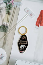 University of Alabama Enamel Keychain, Collegiate-Gracefully Made Art-Sissy Boutique