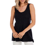 BLACK CHERRI KNIT TANK MUD PIE-Mud Pie