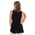 BLACK CHERRI KNIT TANK MUD PIE-Mud Pie