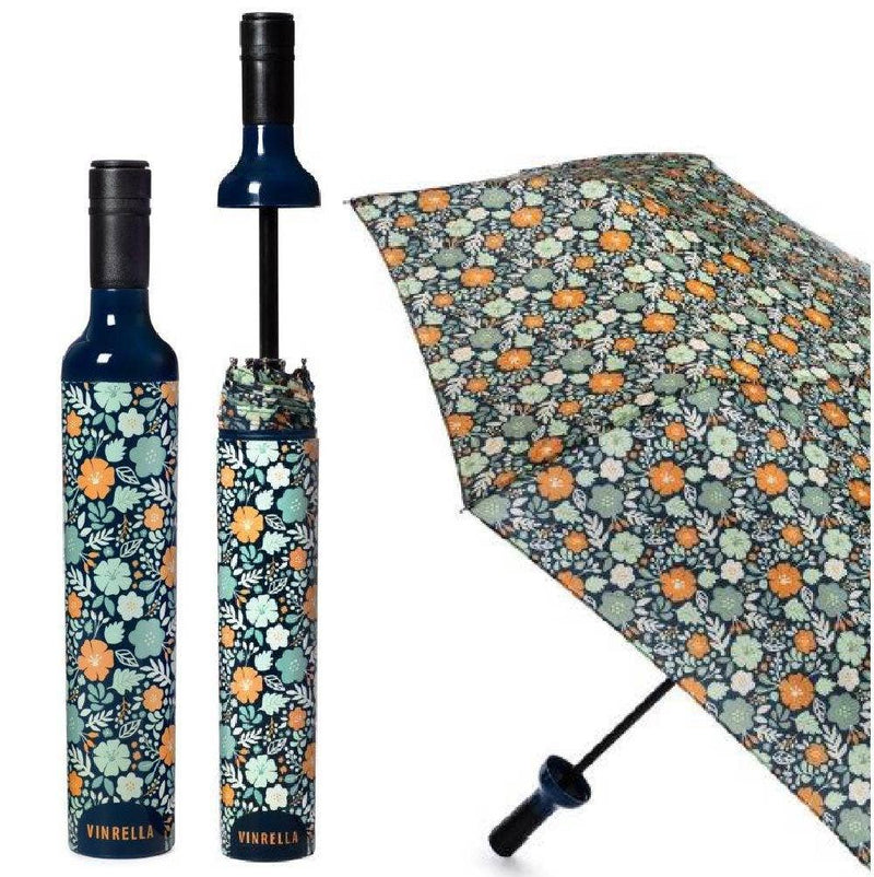 IN BLOOM BOTTLE UMBRELLA-Vinrella