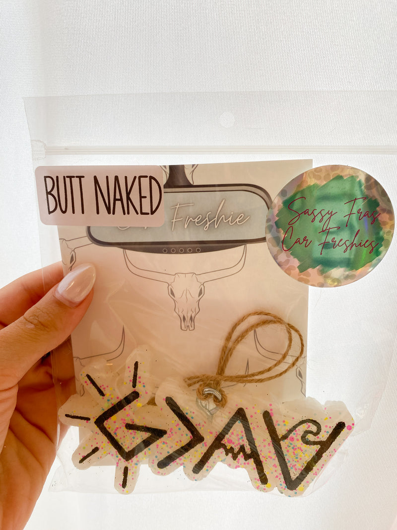 GOD IS GREATER THAN CAR FRESHIE: BUTT NAKED-Sissy Boutique