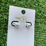 SMALL PEARL STUDS-Sissy Boutique