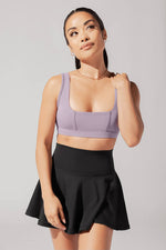 POPFLEX BLACK TWILL SKORT-Popflex