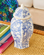 LILLY PULITZER LARGE GINGER JAR-lilly pulitzer