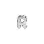 Silver (18K Gold Plated) Bubble (Balloon) Initial Pendant-Sissy Boutique