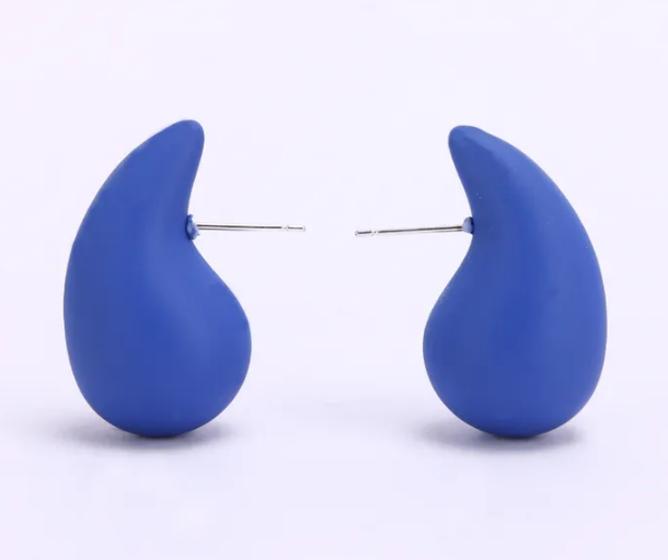 TEARDROP SAPPHIRE EARRINGS-Sissy Boutique