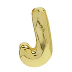 Gold (18K Gold Plated) Bubble (Balloon) Initial Pendant-Sissy Boutique