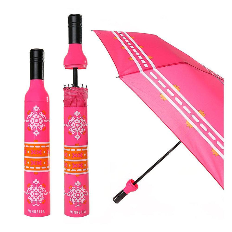 BOHO BOTTLE UMBRELLA-Vinrella