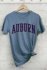 AUBURN PUFF BLUE GRAPHIC T-SHIRTS-Rustee Clothing