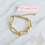 Alternatively Linked Cabled Bracelet-Ellison+Young-Sissy Boutique