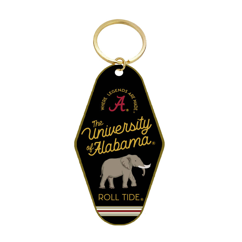 University of Alabama Enamel Keychain, Collegiate-Gracefully Made Art-Sissy Boutique