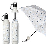 NIKKI ON GRAY WATER BOTTLE UMBRELLA-Vinrella