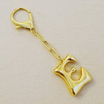 Whimsy Balloon Letter Initial Bag Charm/Key Chain-Ellison+Young 