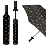 FLEUR DE LIS BOTTLE UMBRELLA-Vinrella