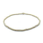 2MM GOLD FILLED WATERPROOF KARMA BRACELET (WITH SINGLE 4MM)-Erin Gray