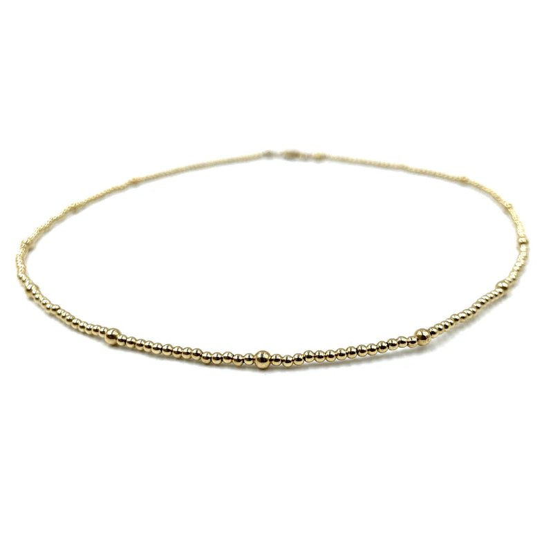 2MM 14K GOLD FILLED WATERPROOF NECKLACE-Erin Gray