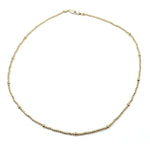 2MM 14K GOLD FILLED WATERPROOF NECKLACE-Erin Gray