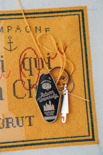 Auburn University Enamel Keychain, Collegiate-Gracefully Made Art-Sissy Boutique