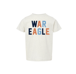 WAR EAGLE MULTI BLOCK: OATMEAL + MULTI COLORED INK-The Chester Drawer