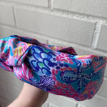 PAISLEY HEADBAND WITH KNOT DETAILING-Sissy Boutique