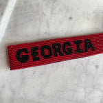 GEORGIA KEYCHAIN WITH KEYRING-Sissy Boutique