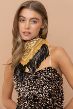 BLACK AND GOLD SEQUIN MINI DRESS-Sissy Boutique-Sissy Boutique