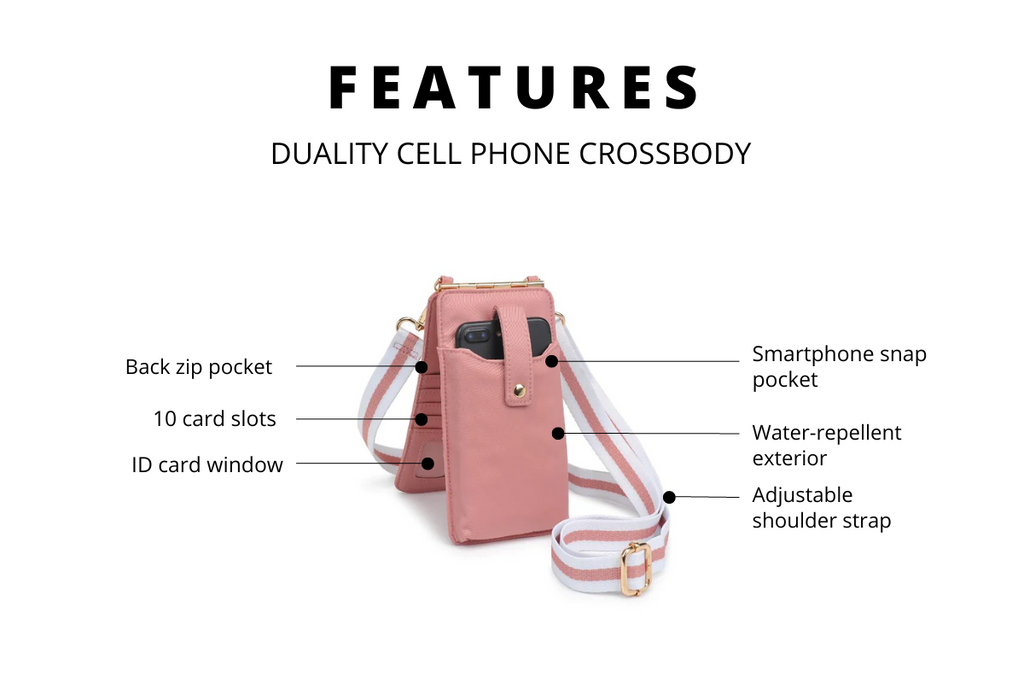Duality Quilted Cell Phone Crossbody – Marlyn Schiff Boutique
