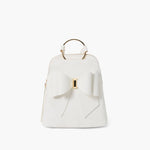 WHITE JASMINE BOW BACKPACK HANDBAG-Like Dreams