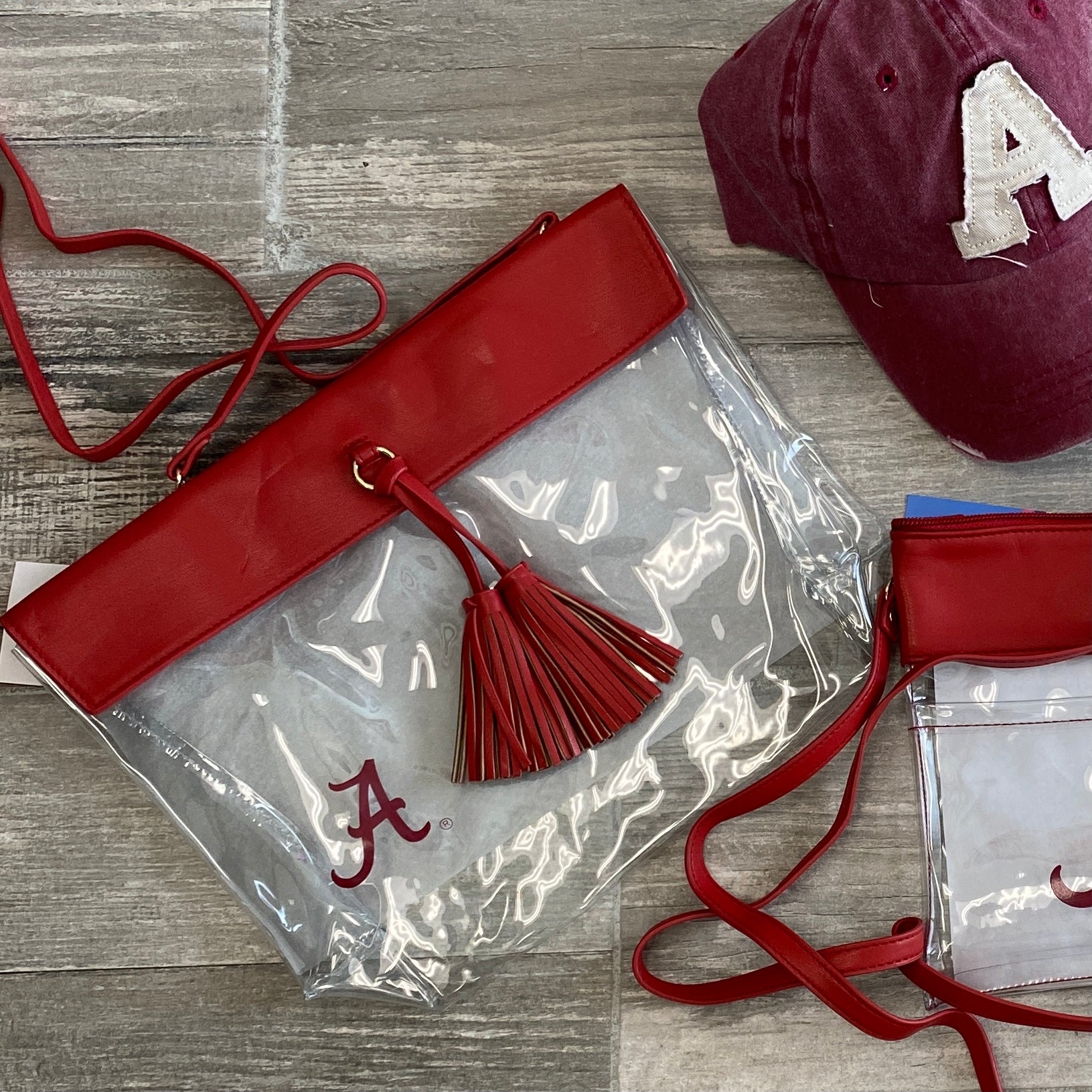 University of Alabama Clear Tote Along