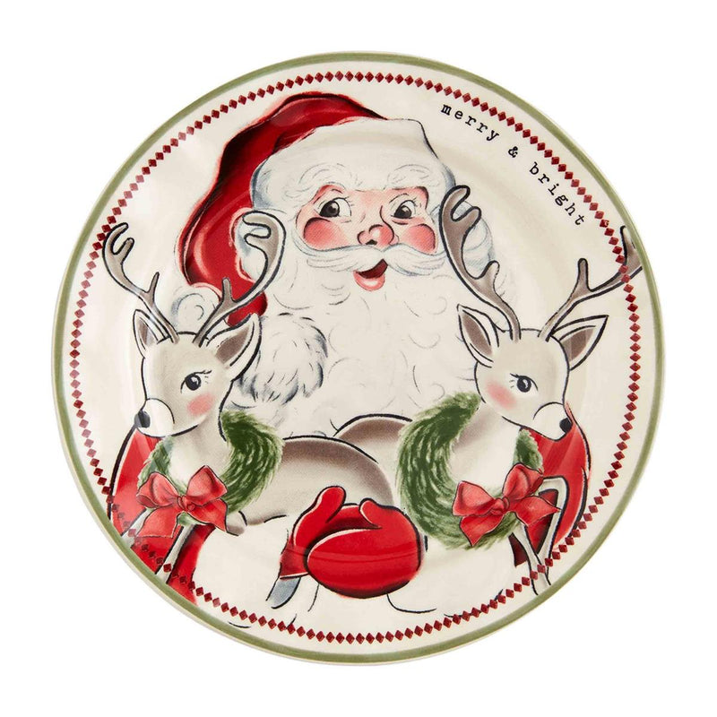 MUD PIE DEER SALAD PLATE-Mud Pie